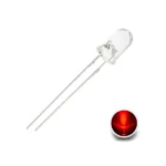 LED 5MM Clear (Red)