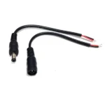 DC Jack Male-Female Pair Connector with Wire 5.5×2.1mm