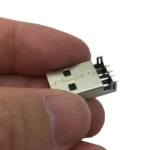 USB Connector SMD on PCB “A” Type Male