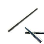 Round FeMale Pin Header Straight 1x40Pin (2.54mm) PH9 (Gold Plated)