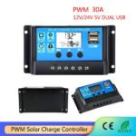Solar Charge Controller Regulator(12V/24V ) 30A
