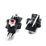 RCA Female Jack Socket Audio Video AV (2 Hole) – Pcb Mount