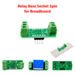 Relay Base Socket 5pin For Breadboard
