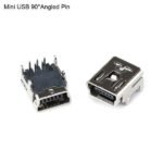 USB Type B – 5Pin Female Connector DIP Pin For PCB