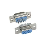 D-Sub 15Pin – 3 Raw VGA Connector FeMale (DB15) Solder Type