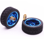 Robot Rubber Wheel (65×26.5mm) +Coupler (1PCS)